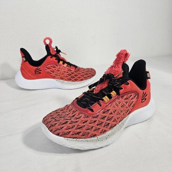 UNDER ARMOUR Curry Flow 9 Elmo Basketball Sesame Street Shoes Mens Size 8.5 M main image 12